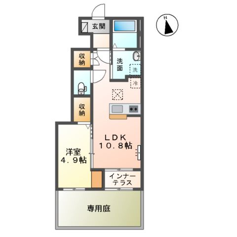 アンソレイユの間取り