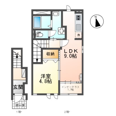 アメニティ100の間取り