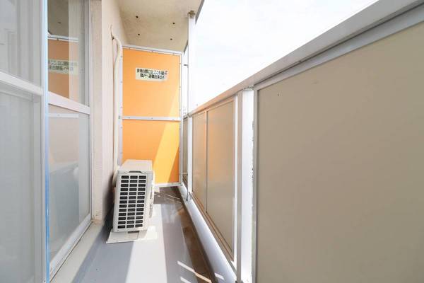 12/25 バルコニー