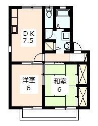 アンボメールAの間取り