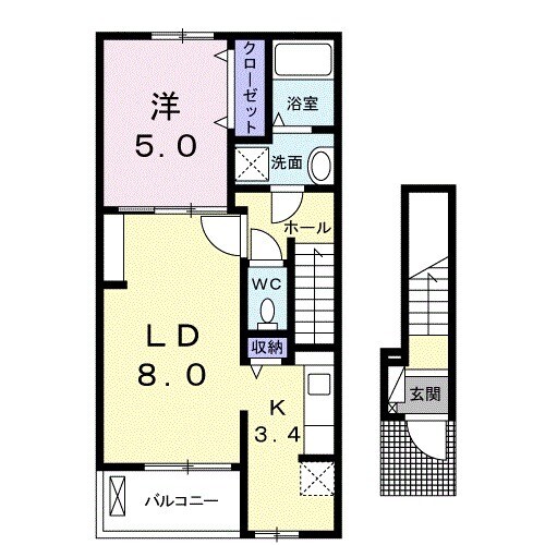 エクセランⅦの間取り