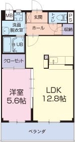 サンフラワー諏訪の間取り