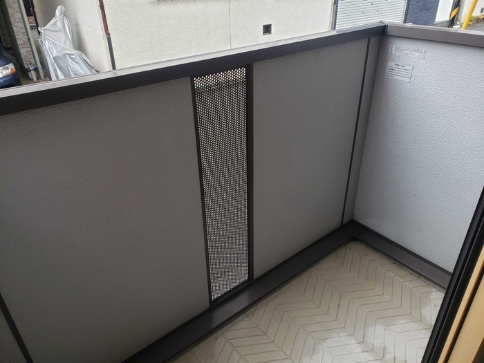 12/29 バルコニー