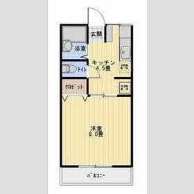 サンハイツ夏目の間取り