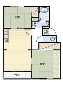 マンションヤマエの間取り