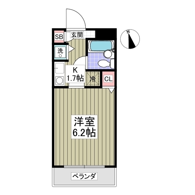 ハイツオータニの間取り