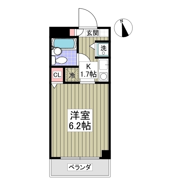 ハイツオータニの間取り