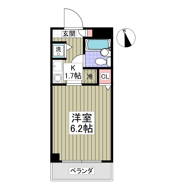 ハイツオータニの間取り