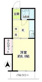 平安コーポラスNo.14の間取り