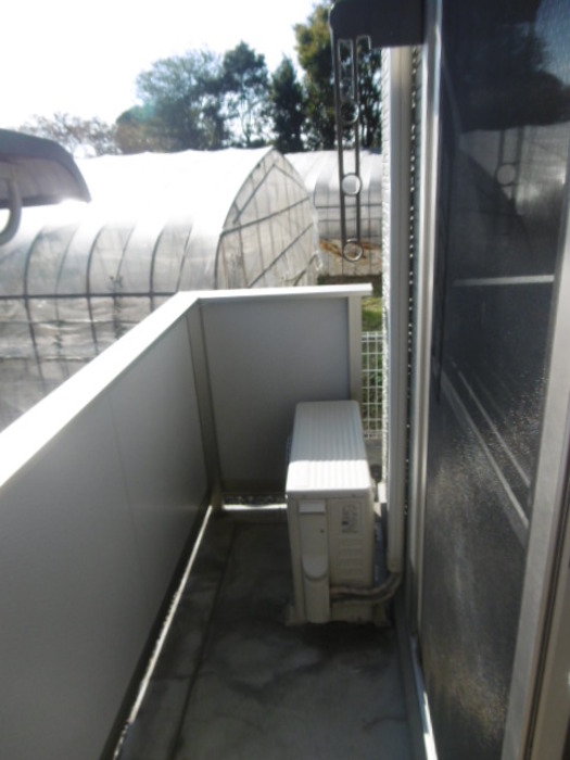 12/17 バルコニー