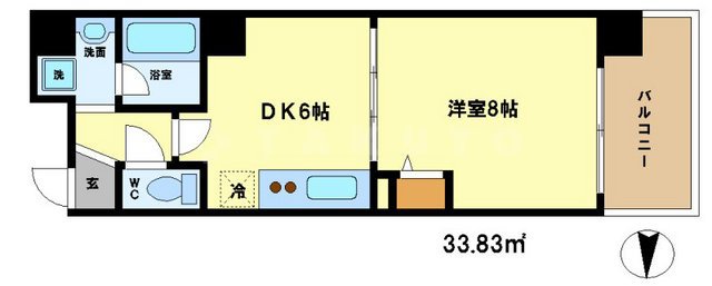 プラネシア星の子四条烏丸の間取り