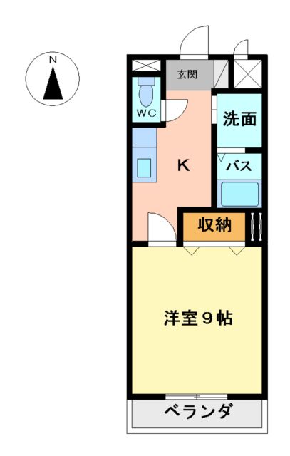 トランジションの間取り