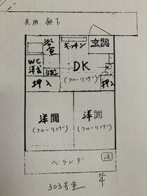 コーポ入舟の間取り