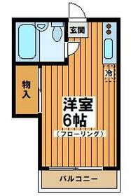 小倉ハイツの間取り