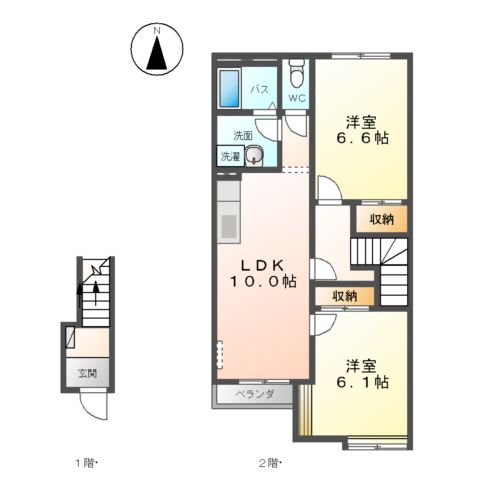 インペリアルコートの間取り