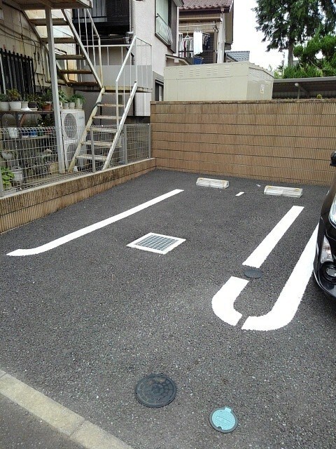 4/11 駐車場