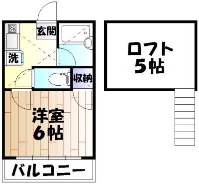 メゾン・ド・アミの間取り