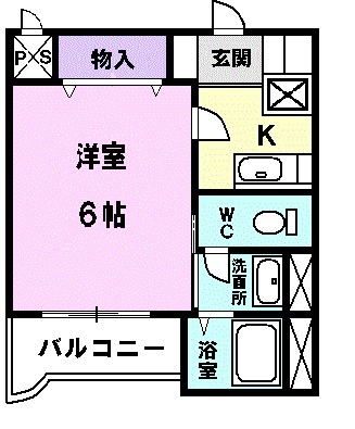 ハピネス八筋の間取り