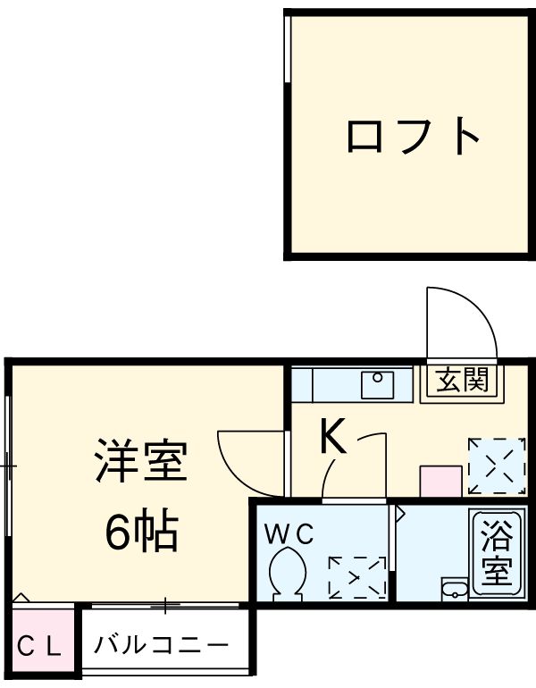 マインハイム枇杷島の間取り