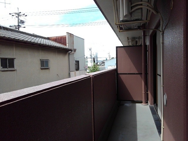 12/22 バルコニー