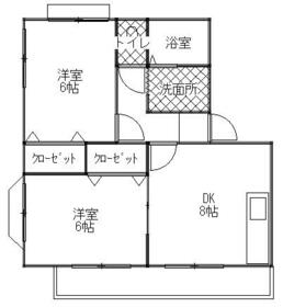 レイクタウン坪見の間取り