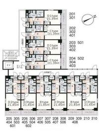 サムティレジデンス横濱磯子の間取り