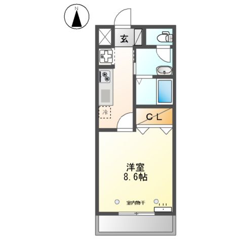 ウイングコートの間取り