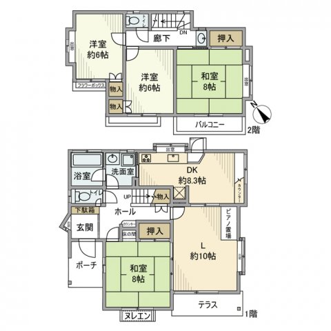 宮ノ台戸建の間取り