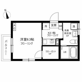 コーポトミミツⅡの間取り