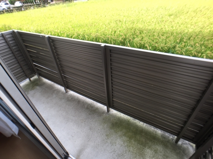 10/14 バルコニー