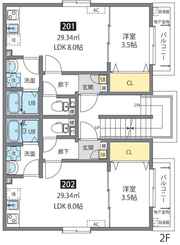 イパン新座の間取り