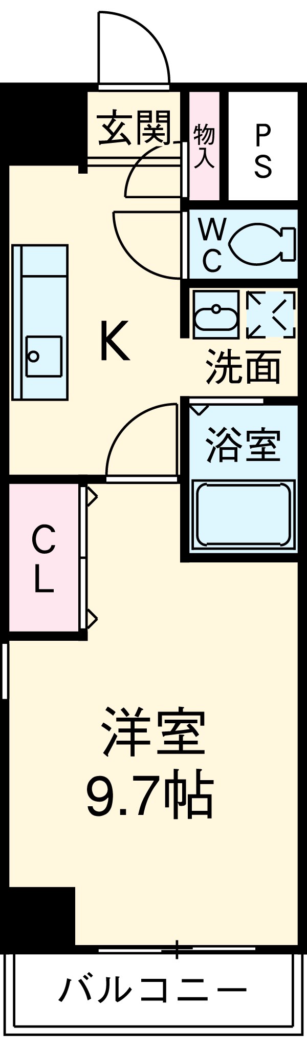 SMILE CITY Mの間取り