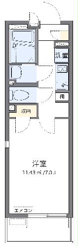 レオネクスト八木町の間取り