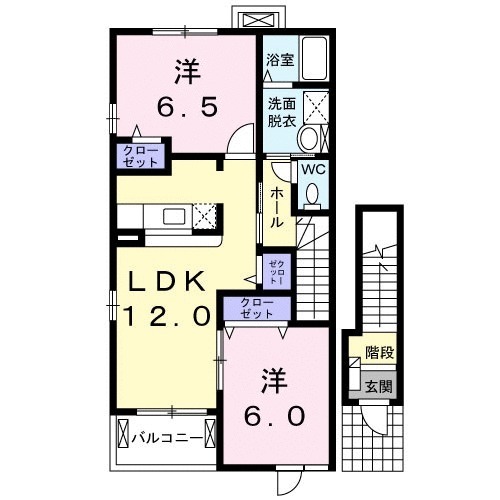 KハウスⅣの間取り