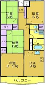 グランデ南大沢の間取り
