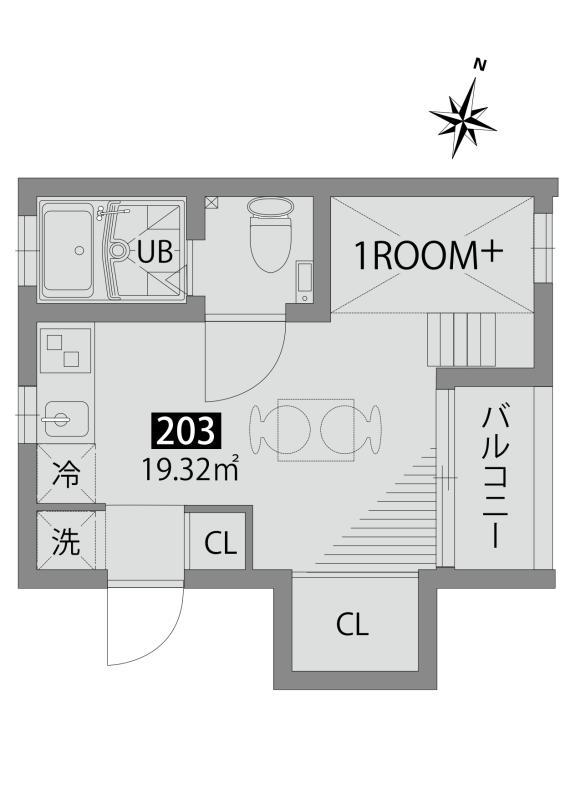 パティオ梅ヶ丘Wの間取り