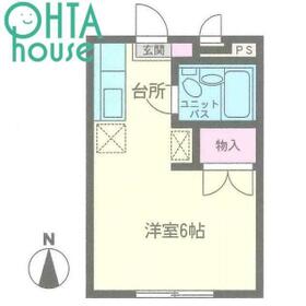 ドミ片倉 B棟の間取り