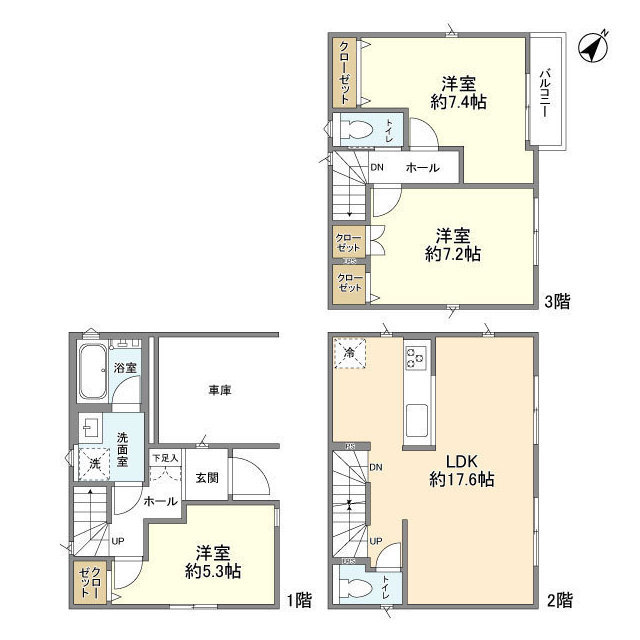 Kolet浦和辻#05の間取り