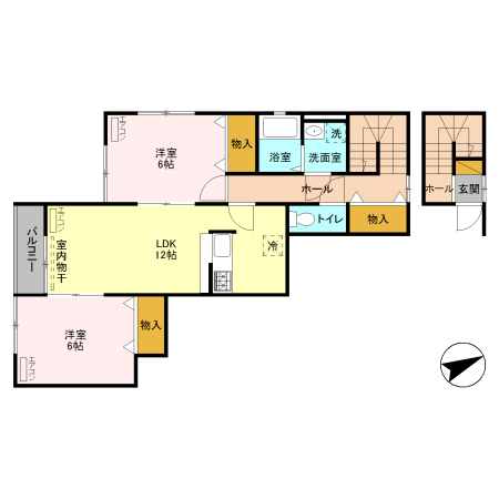 グレースメゾンの間取り