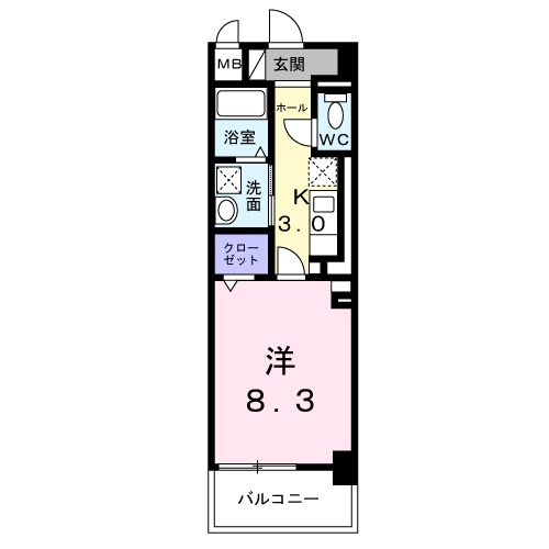 グランフェリスの間取り