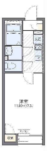 レオネクスト中海岸の間取り