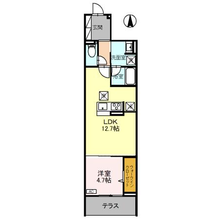 TORISIAS東宿郷の間取り