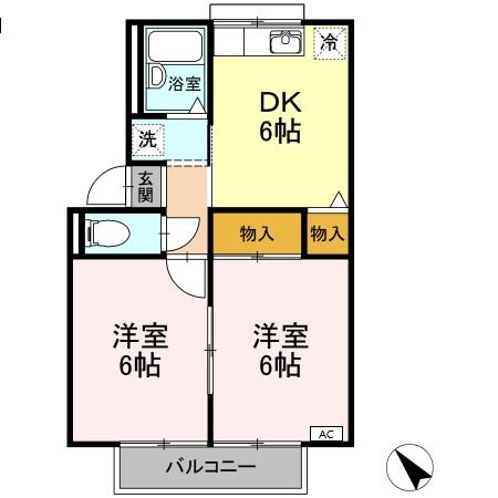 アーバンステージピノの間取り
