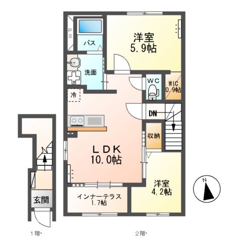 ファディールの間取り