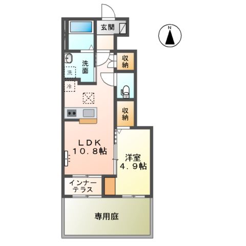 グランパレスⅡの間取り