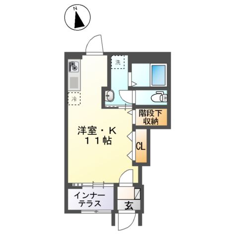 ボッテガノワールの間取り