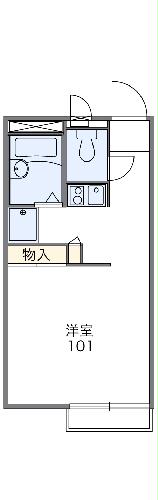 レオパレスCONFORTの間取り