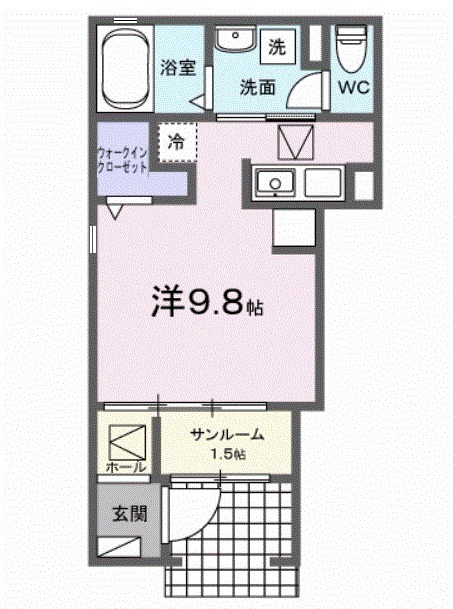 FREUDE(フロイデ)の間取り