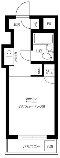 スカイコート西川口の間取り