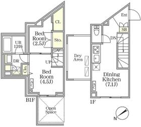 La Perla Meguro-Higashiyamaの間取り